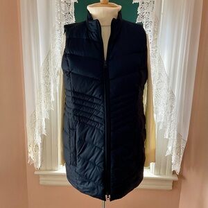 J. JILL - Down Vest - NAVY BLUE
